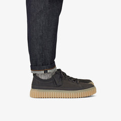 Torhill Lace Dark Grey Nubuck