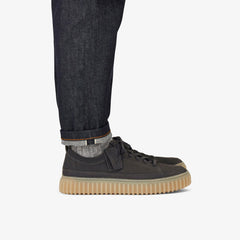 Torhill Lace Dark Grey Nubuck