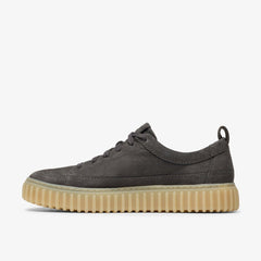 Torhill Lace Dark Grey Nubuck