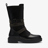 Muster Chain Black Leather