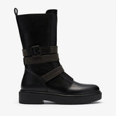 Muster Chain Black Leather