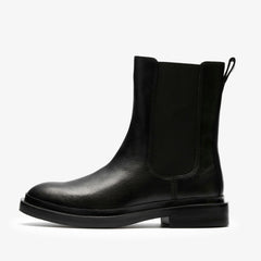 Previa Top Black Leather