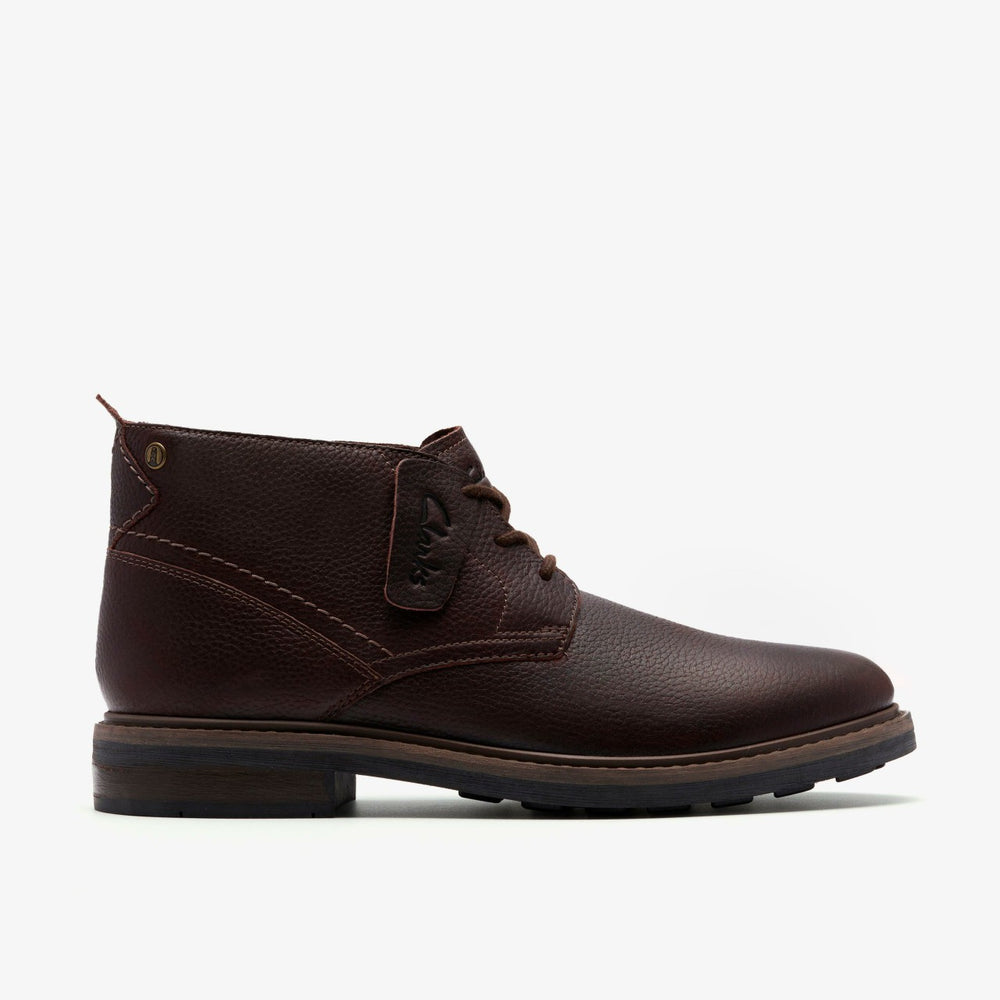 Newford Mid Waterproof Brown Warmlined Leather