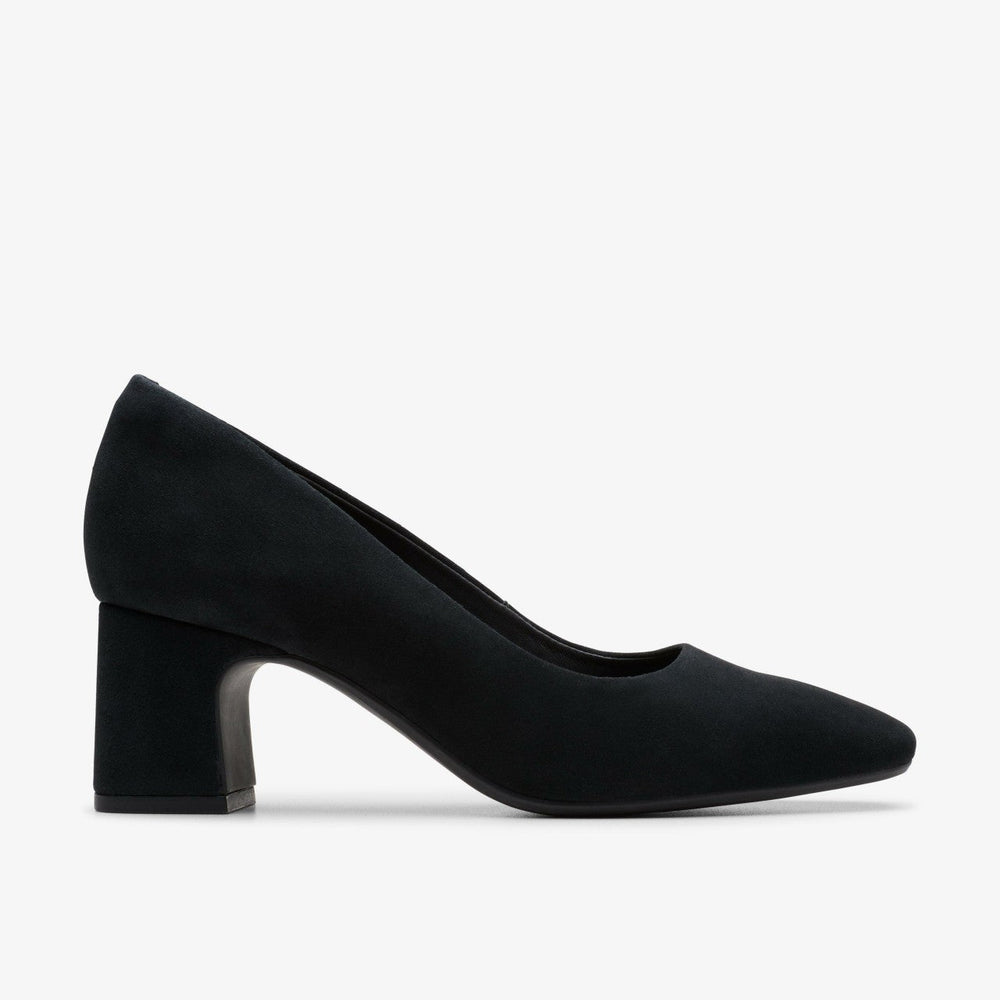 Fernie Court Black Suede