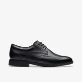 Jonwin Wing Youth Black Leather