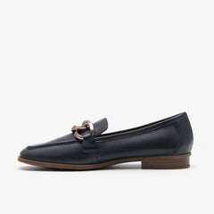 Sarafyna Iris Navy Leather