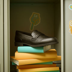 Tapa Edge Youth Black Leather