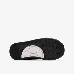 Laser Cross Kid Black Leather