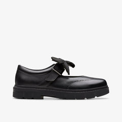 Lorcam Jane Youth Black Leather