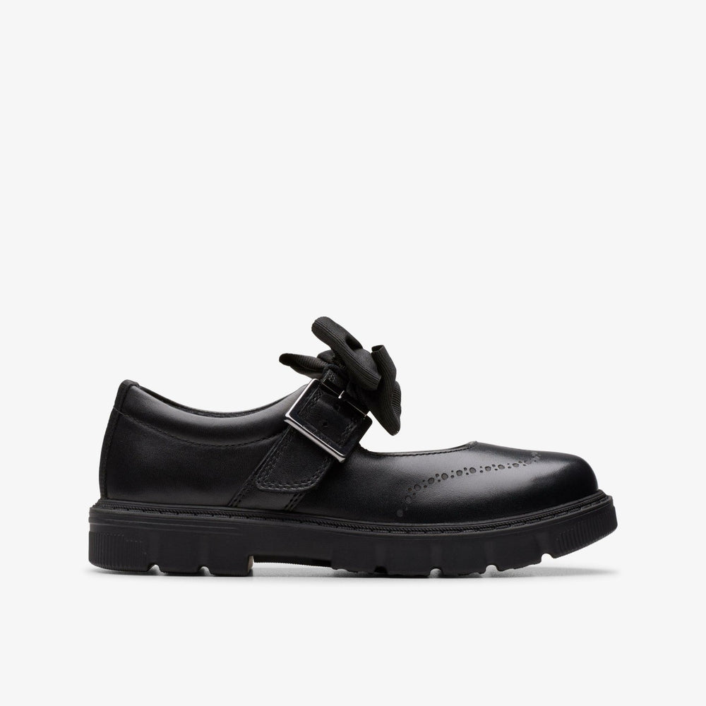 Lorcam Jane Kid Black Leather