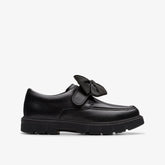 Lorcam Bow Kid Black Leather