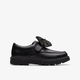 Lorcam Bow Kid Black Leather