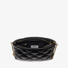 Dress Pouch Black Quilted