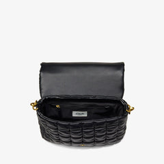 Quilted Cross Black