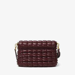 Quilted Cross Burgundy