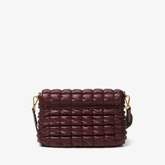 Quilted Cross Burgundy