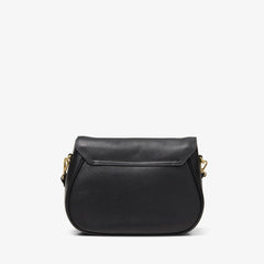Utility Saddle Black Leather