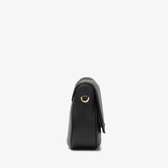 Utility Saddle Black Leather