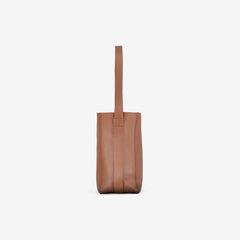 Bucket Tote Tan Leather