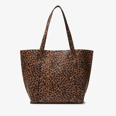 Workwear Tote Leopard Print