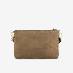 Willow Cross Olive Suede