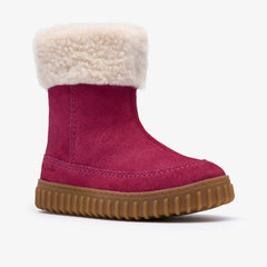 Cove Snug Toddler Berry Suede