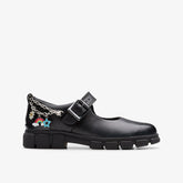 Evyn Pure Kid Black Leather