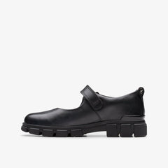 Evyn Pure Kid Black Leather