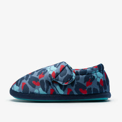 Fluffy Snug Kid Blue Camo Combination