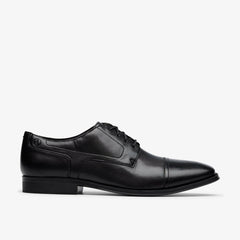 Paulton Cap Black Leather