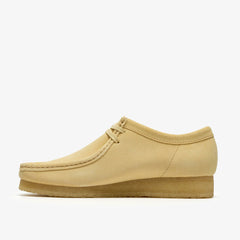 Wallabee Pale Yellow Suede