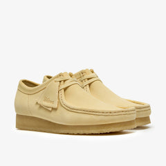 Wallabee Pale Yellow Suede