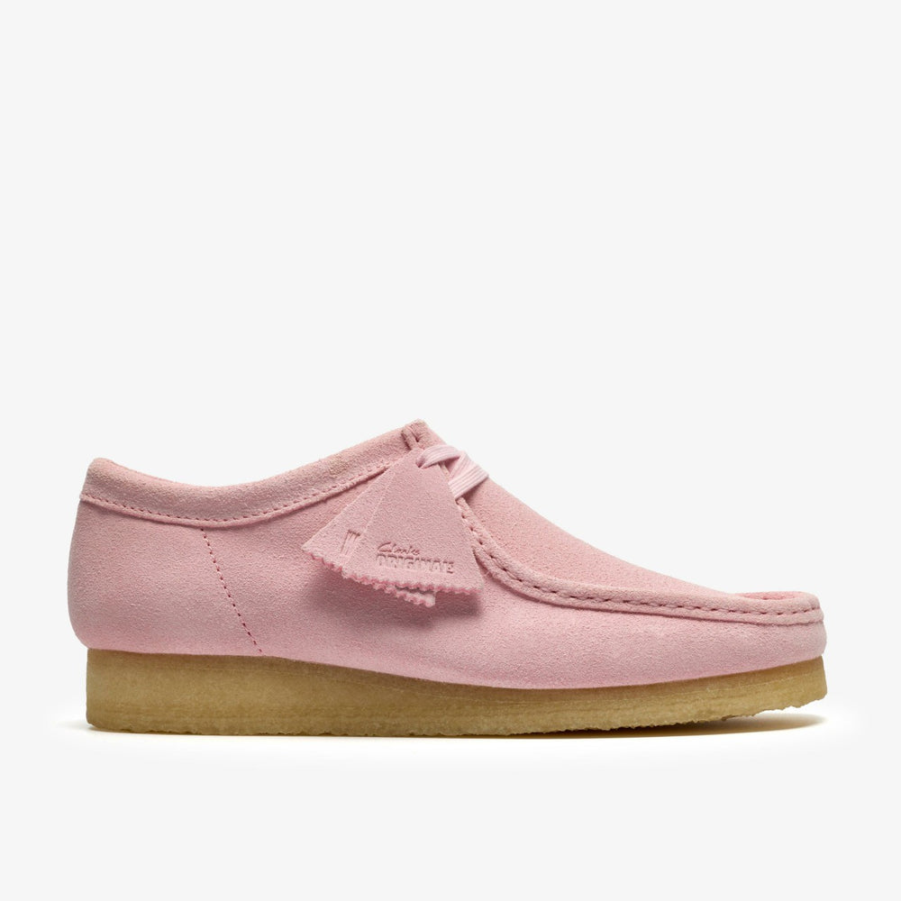 Wallabee Light Pink Suede