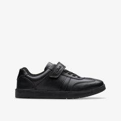 Disco Pace Kid Black Leather