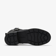 Hearth Buckle Black Leather