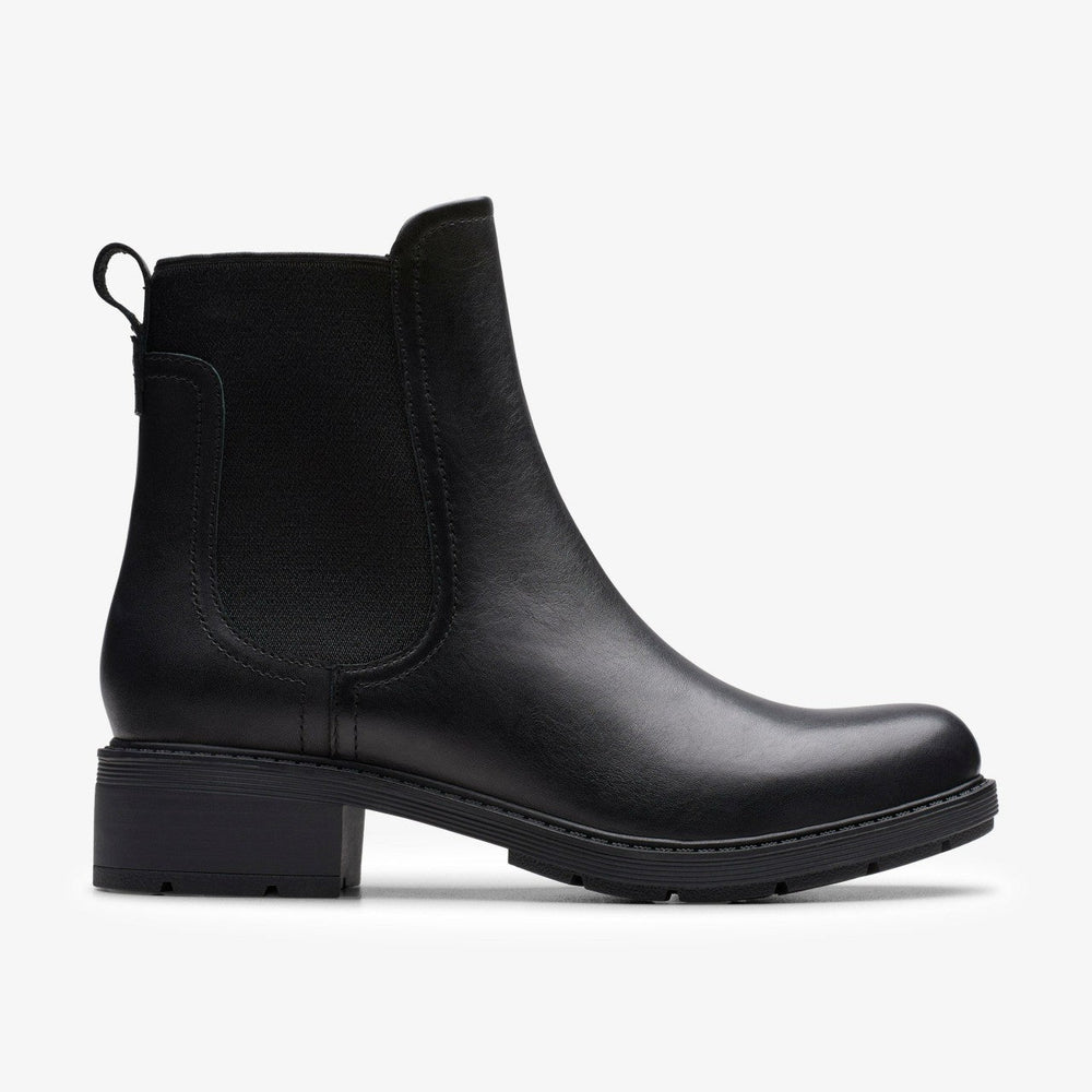 Hearth Top Black Leather
