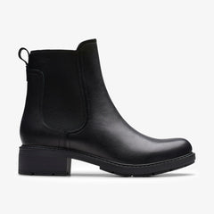 Hearth Top Black Leather