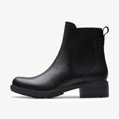 Hearth Top Black Leather