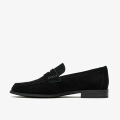 Alixea Walk Black Suede