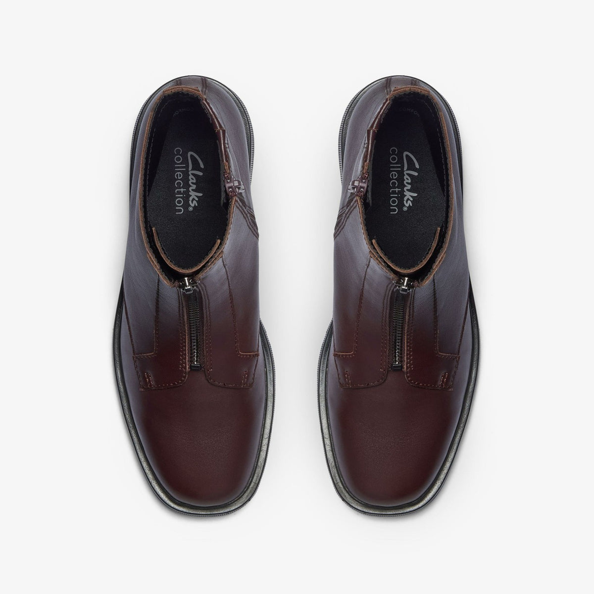 Lauryl Zip Merlot Leather