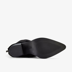 Jesse Mid Black Suede