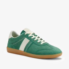 Stara Walk Dark Green Suede