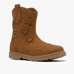 Adelaide Mid Kid Tan