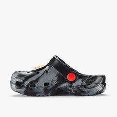 Poke Badge Clog Kid Grey Combination