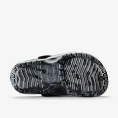 Poke Badge Clog Kid Grey Combination