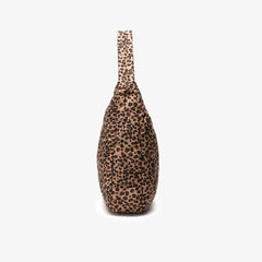 Quilted Tote Leopard Print