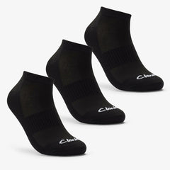 Ankle Socks 3 Pack Size 6-11 Black Black