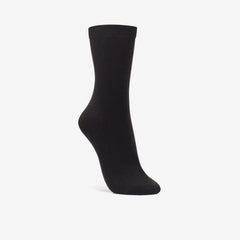 3 Pack Socks Size 2-8 Black Black