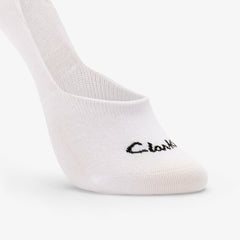 Sock Liners 3 Pack Size 2-8 White White