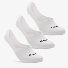Sock Liners 3 Pack Size 6-11 White White